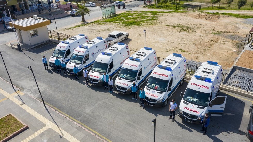 B&uuml;y&uuml;kşehir&rsquo;in ambulans hizmeti ile t&uuml;m T&uuml;rkiye&rsquo;ye hasta taşınıyor