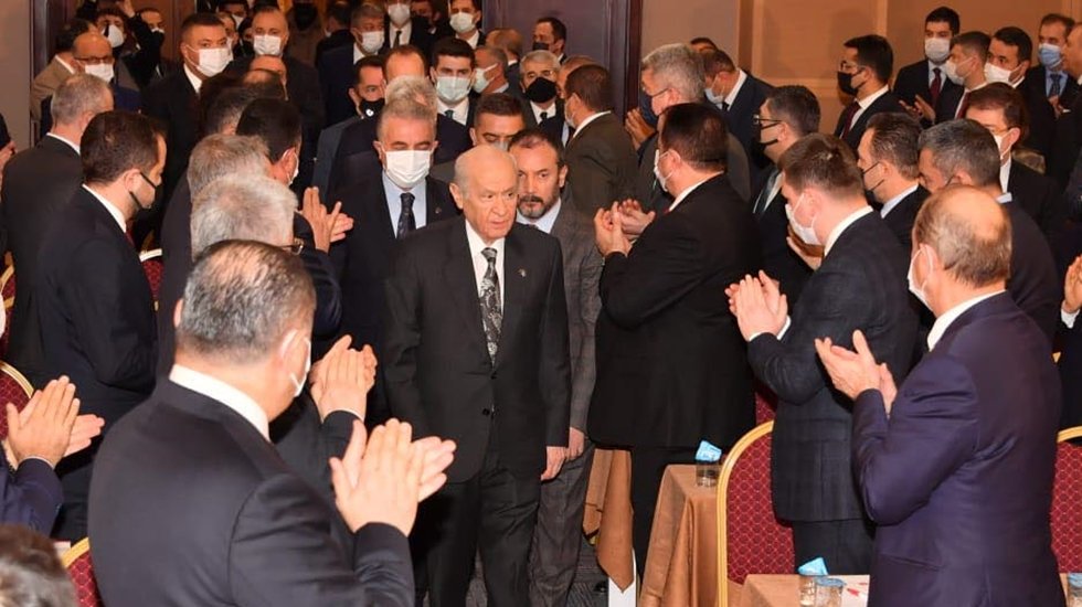 Dışişleri Bakan Yardımcısı Kırat, MHP kampında sunum yaptı!