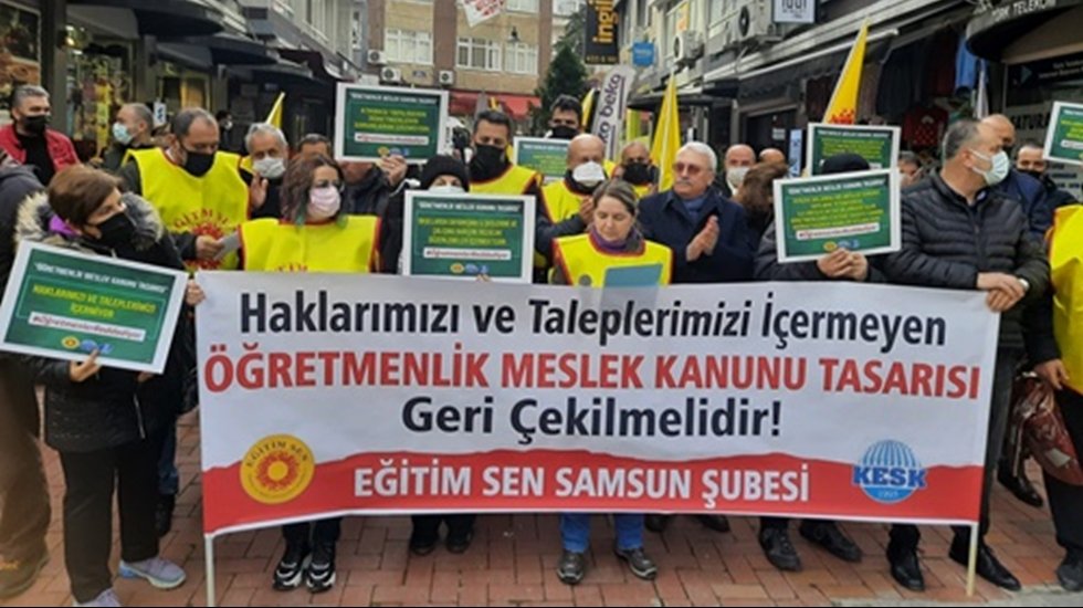 Eğitim-Sen: &lsquo;&Ouml;ğretmenlik Meslek Kanunu Tasarısı&rsquo; geri &ccedil;ekilmelidir!