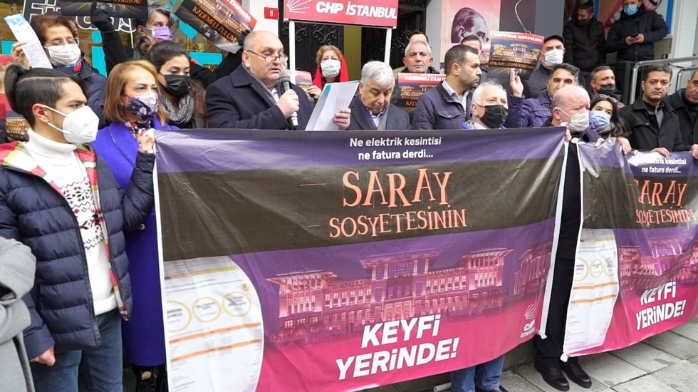 Fahiş zamlara Küçükçekmece CHP örgütünden tepki!