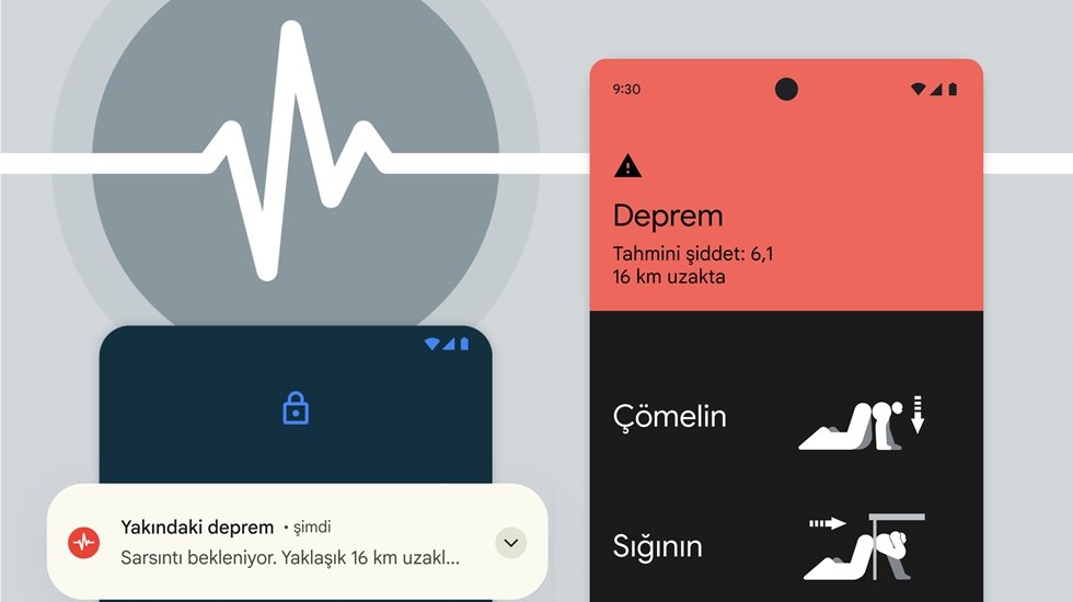 Google, Android Deprem Uyarı Sistemi’ni Tanıttı