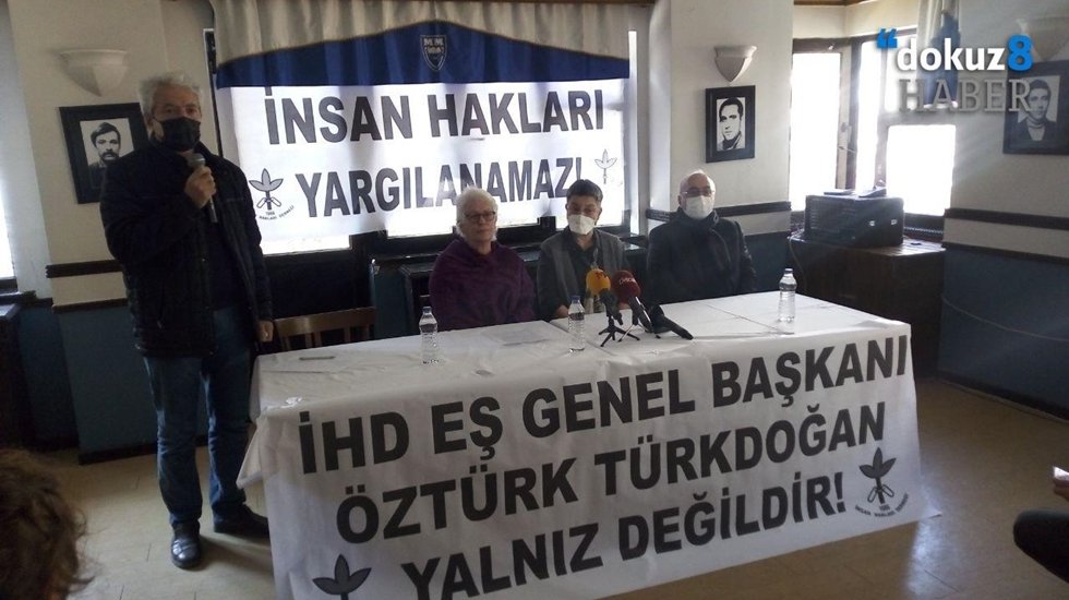 İHD Eş Genel Başkanı&rsquo;nın yargılandığı davanın ilk duruşması yapıldı