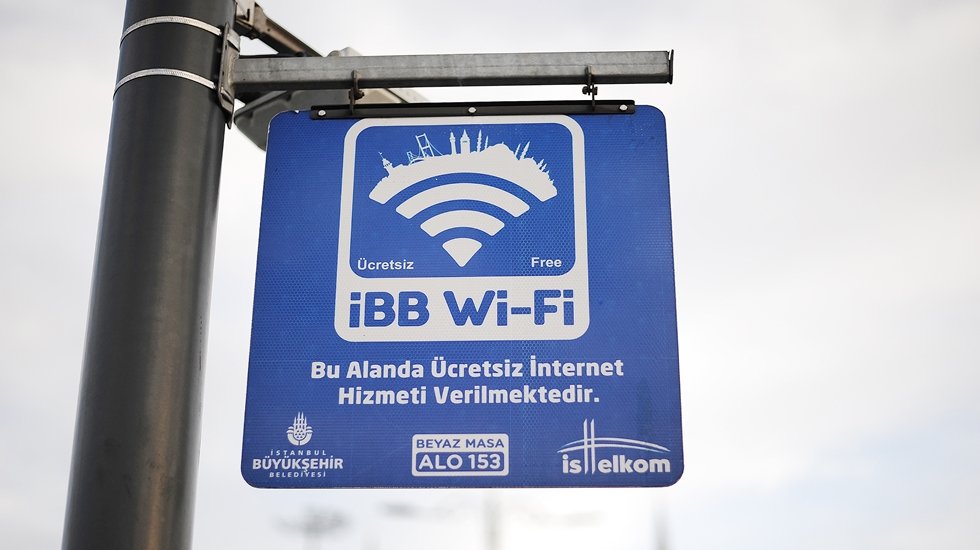 İstanbul’un 8.740 noktasında ücretsiz internet hizmeti