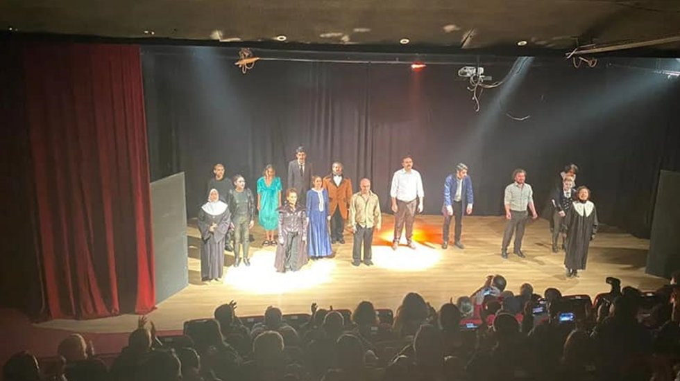 Sacco ve Vanzettı sahnelendi