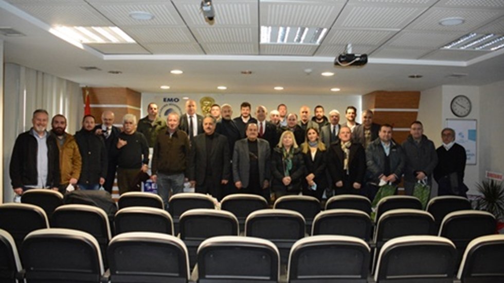 Samsun EMO'da Tarık Tarhan ve ekibi g&uuml;ven tazelediler...