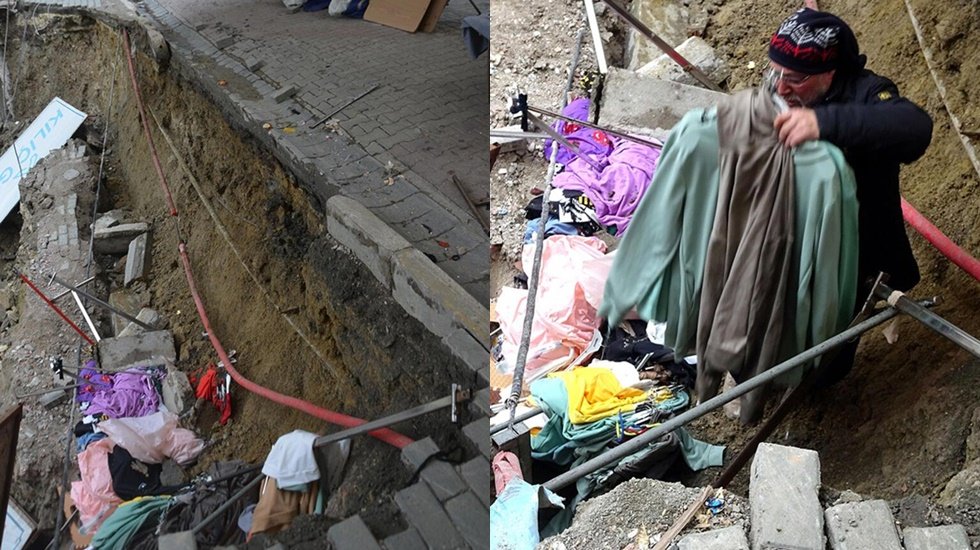 Avcılar Semt Pazarı&rsquo;nda kaldırım &ccedil;&ouml;kt&uuml;&hellip;