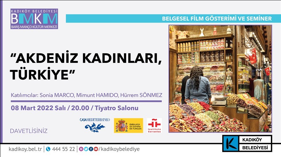 BKM’de 8 Mart'a Özel "Akdeniz Kadınları" Programı