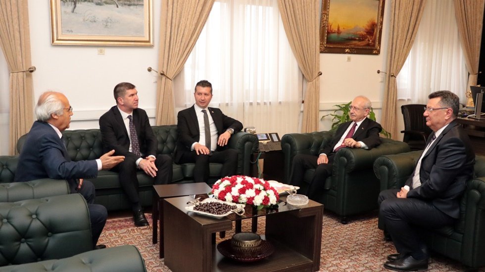 Burdur CHP&rsquo;den Kılı&ccedil;daroğlu&rsquo;na ziyaret