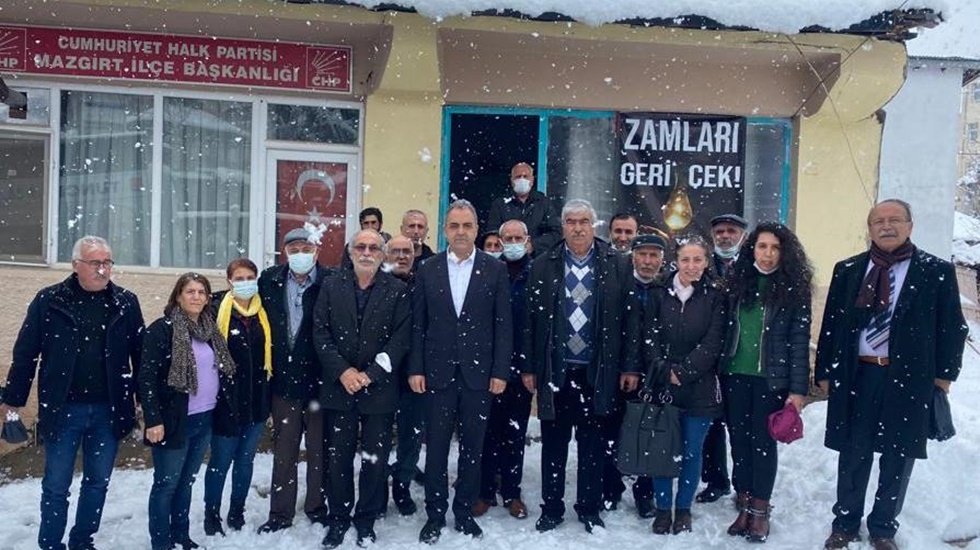 CHP Tunceli il başkanı &Ccedil;elik: "Halkın sorunları bizimle bitecek"