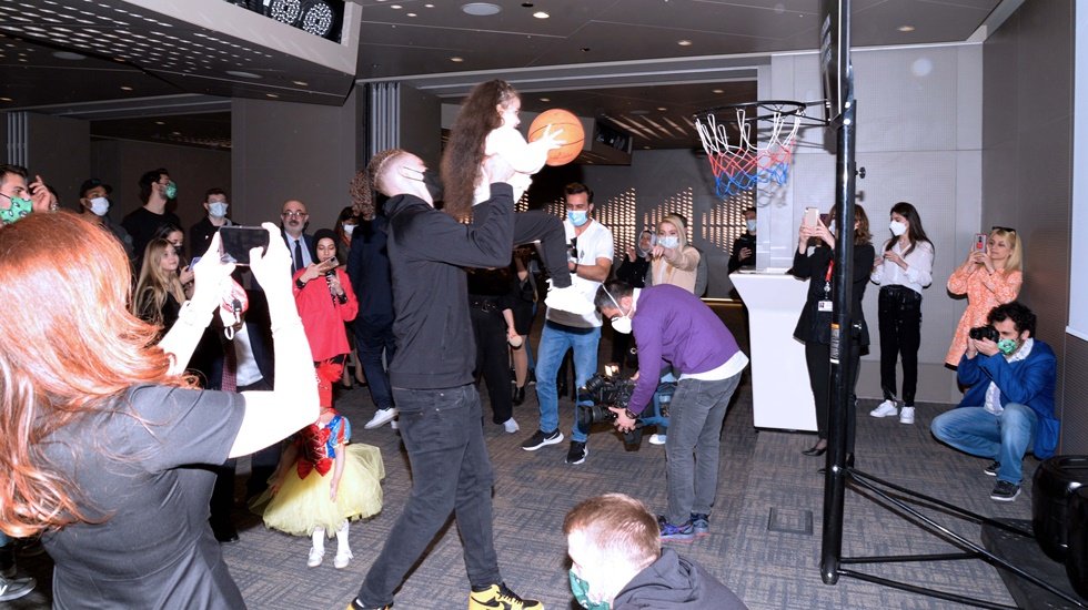 Darüşşafakalı basketbolcular organ nakilli çocuklarla buluştu