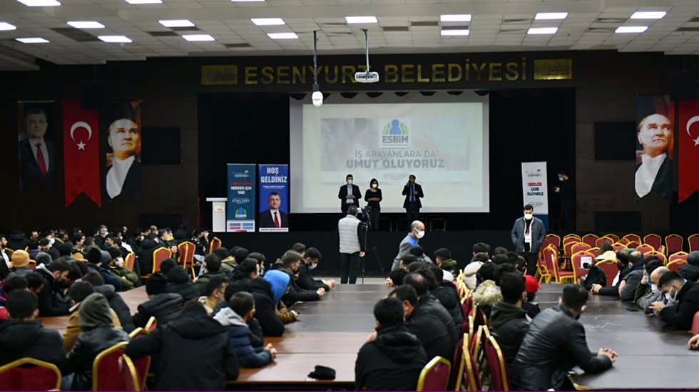 ESBİM, 300 kişiye daha iş buldu