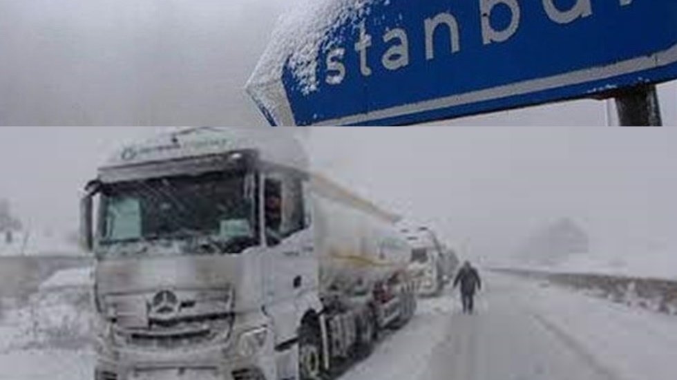 Kamyon ve TIR'ların, İstanbul'a girişleri 04:00'ten itibaren yasaklandı