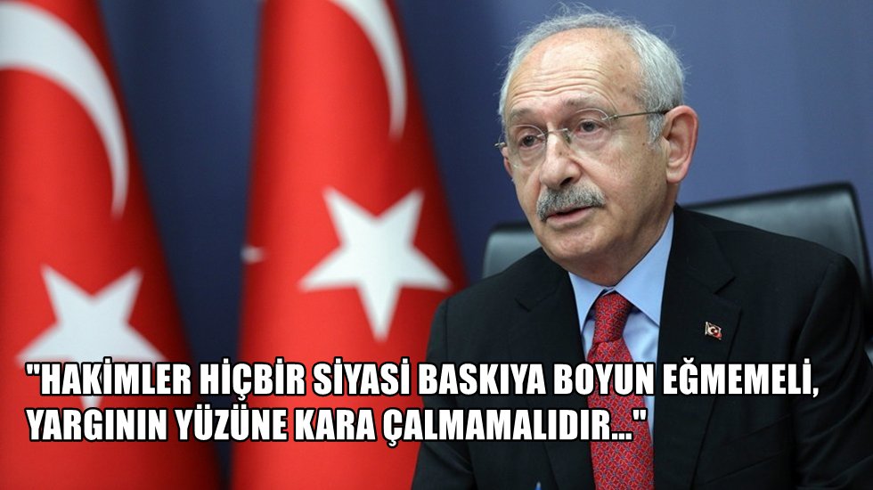 Kılı&ccedil;daroğlu'ndan hakimlere 'Gezi davası' &ccedil;ağrısı
