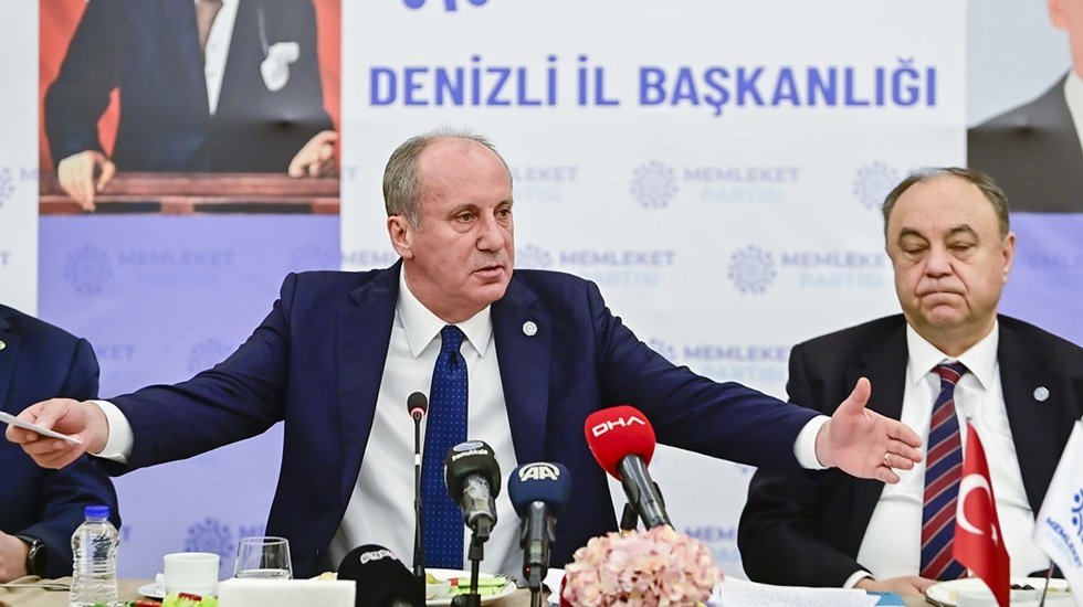 Muharrem İnce, HDP&rsquo;lilere &Uuml;lk&uuml;c&uuml;lere, CHP&rsquo;lilere seslendi: Memleket Partisine bekliyorum