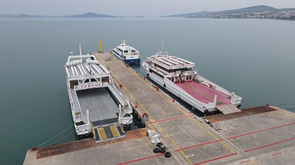 2 yıldır yapılmayan Ayvalık-Midilli Adası katamaran-feribot seferleri yeniden başlıyor