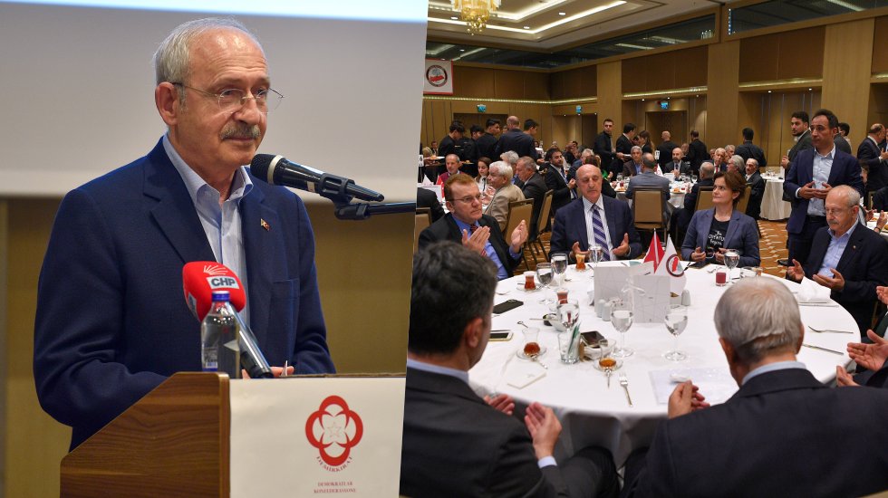 Kılı&ccedil;daroğlu, Demokratlar Konfederasyonu ve Adnan Menderes Federasyonu iftarına katıldı