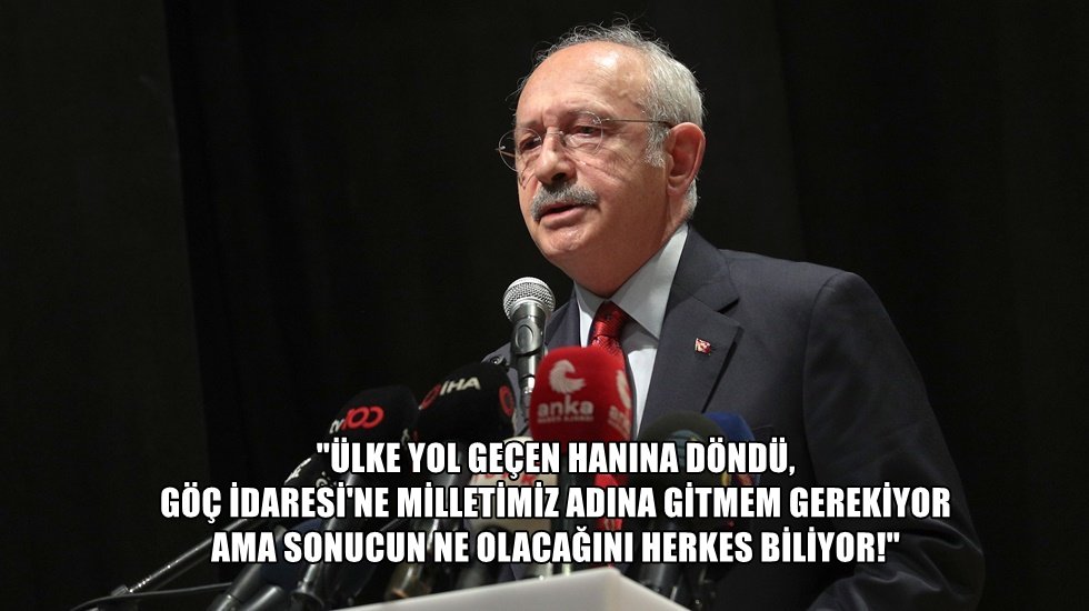 Kılı&ccedil;daroğlu'ndan 'G&ouml;&ccedil; İdaresi' a&ccedil;ıklaması: Milletimiz adına gitmem gerekiyor