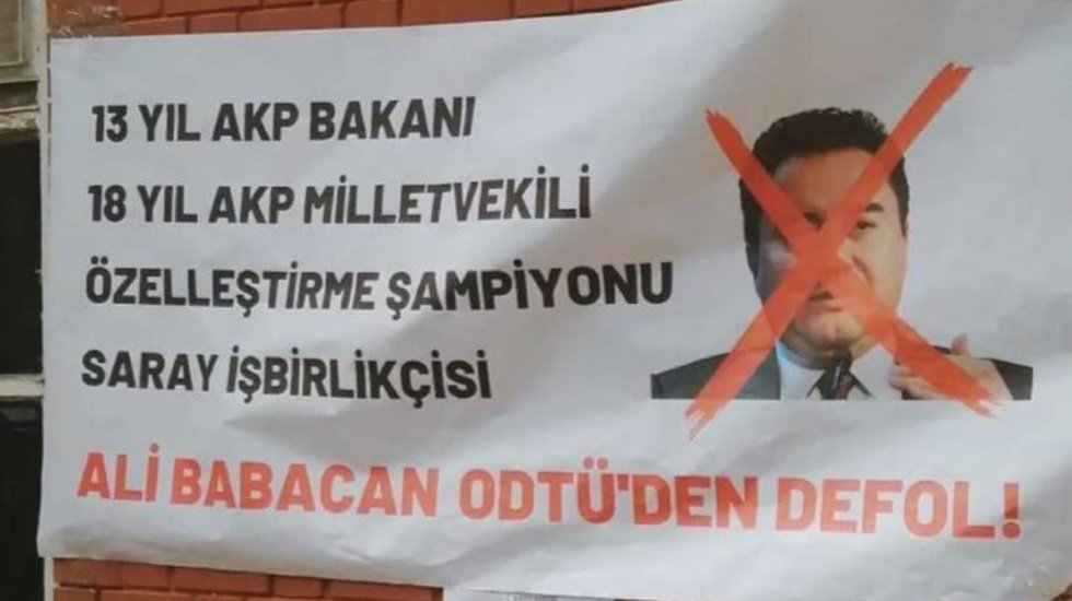 ODT&Uuml;&rsquo;de protesto edilen Babacan&rsquo;dan a&ccedil;ıklama&hellip;