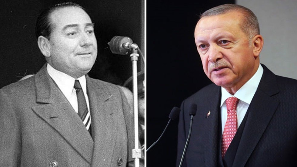Erdoğan: &ldquo;Menderes ve diğer hepsi i&ccedil;in aynı yalanları s&ouml;yl&uuml;yorlardı&rdquo;