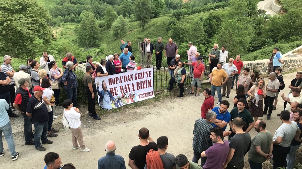 Hopa&rsquo;da Metin Lokumcu anması: Hopa&rsquo;dan Gezi&rsquo;ye, bu dava bizim