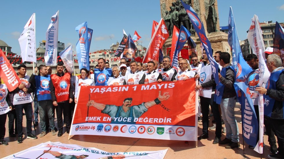İşçilerden Taksim'e 1 Mayıs çıkarması: Çok sayıda gözaltı var