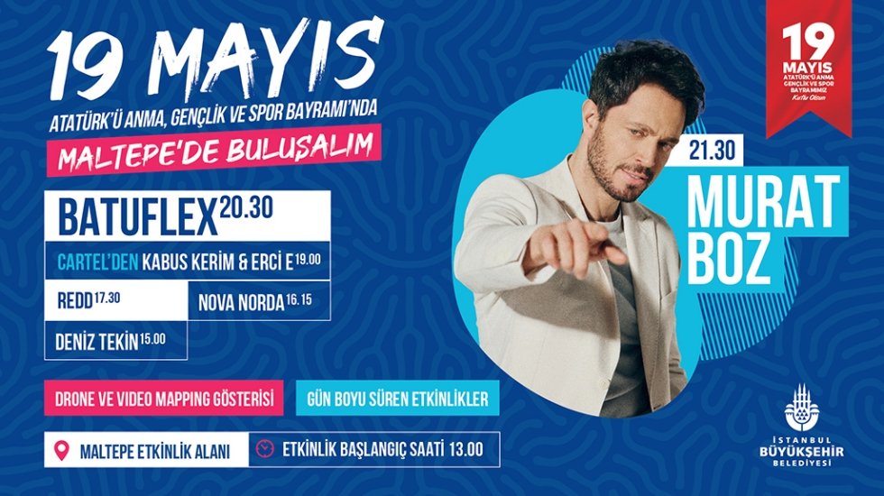 İstanbul'da özlenen 19 Mayıs çoşkusu!