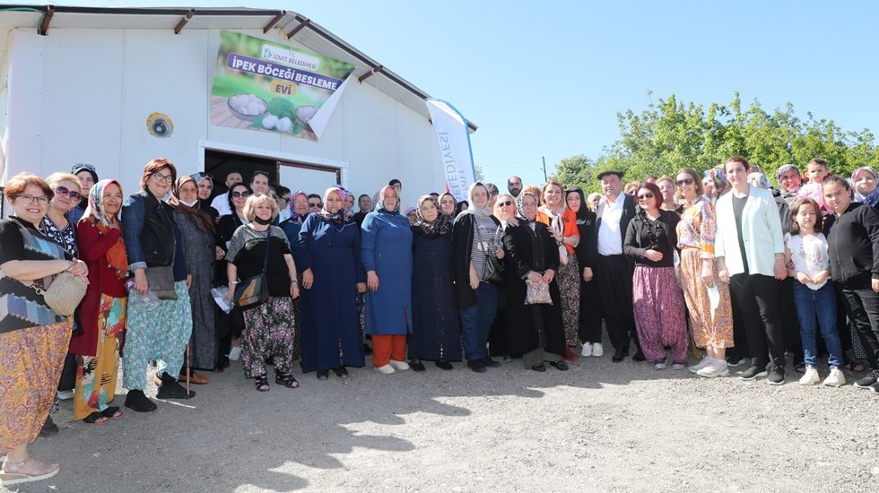 İzmit Belediyesi&nbsp;İpek B&ouml;ceği Besleme Evi&rsquo;ni hizmete a&ccedil;tı
