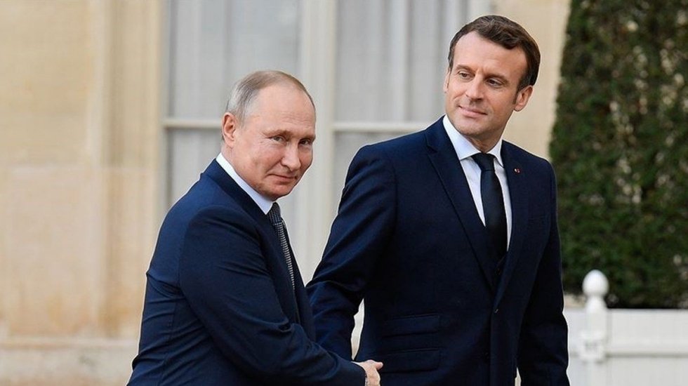 Macron ve Putin'den 2 saat 10 dakika süren kritik görüşme