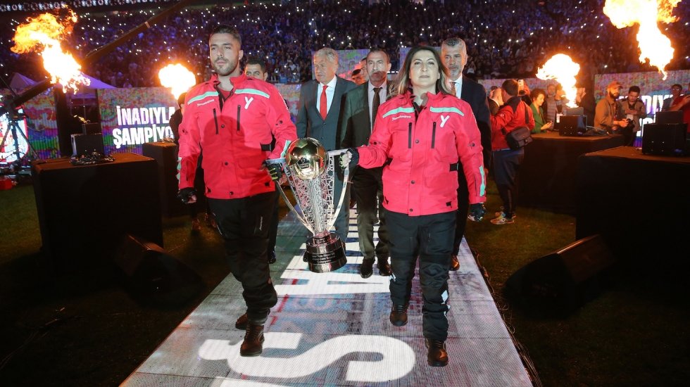 Trabzonspor kupasına kavuştu