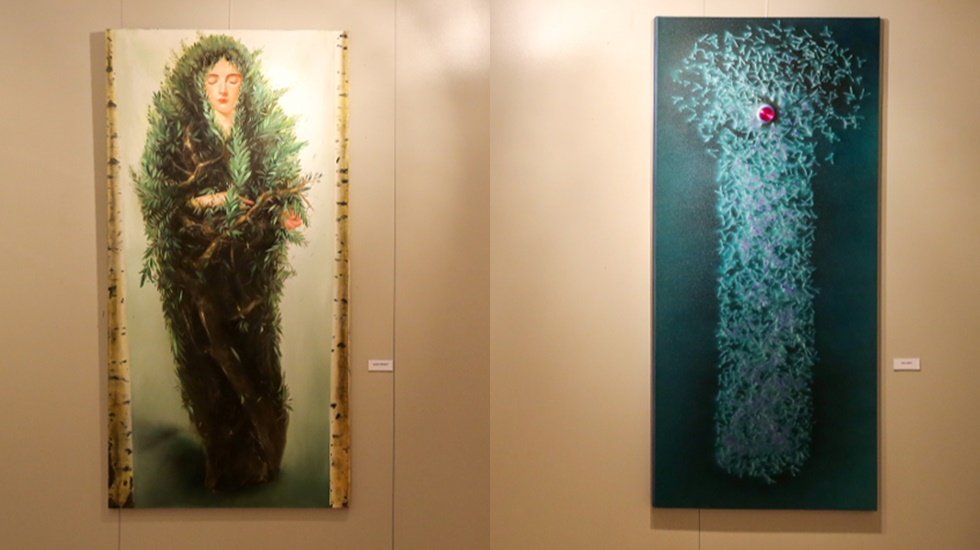 &ldquo;Vıncent Van Gogh ile Birlikte Zeytin Ağa&ccedil;ları G&ouml;lgesinde&rdquo; AKSM&rsquo;de