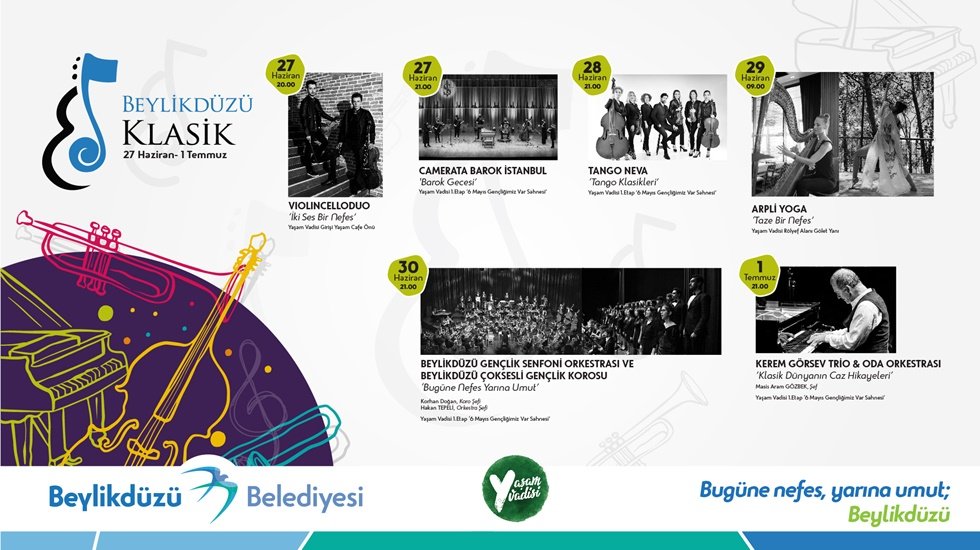 Beylikdüzü Caz Günleri ile Vadi’de caz rüzgârı esecek