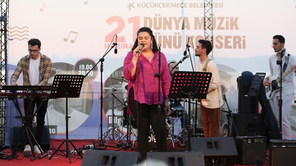 Dünya Müzik Günü’nde Küçükçekmece’de müzik hiç susmadı