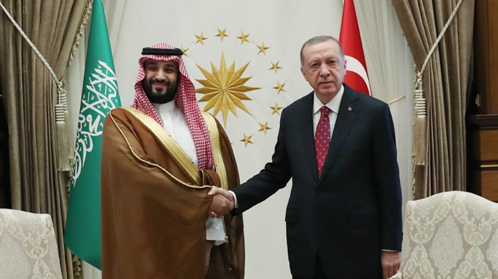 Erdoğan ile Veliaht Prens Selman&rsquo;dan ortak bildiri