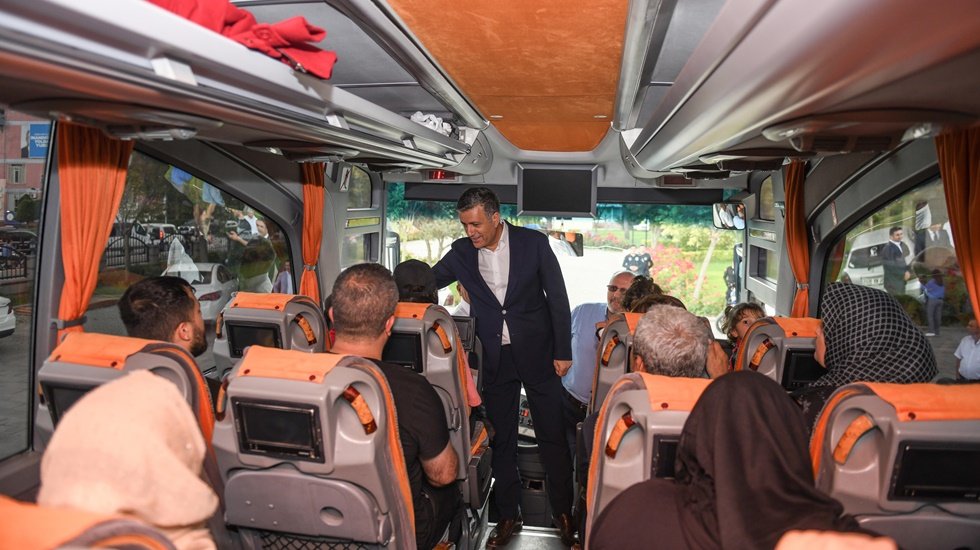 Esenyurt Belediyesi, Suriyelileri &uuml;lkelerine g&ouml;nderiyor