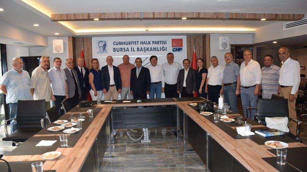 Marmara B&ouml;lgesinin CHP'li İl Başkanları Bursa&rsquo;da bir araya geldi