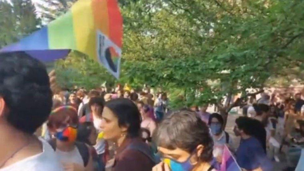ODT&Uuml;'de LGBTİQAA&rsquo;nın d&uuml;zenlediği y&uuml;r&uuml;y&uuml;şe polis m&uuml;dahalesi&hellip;