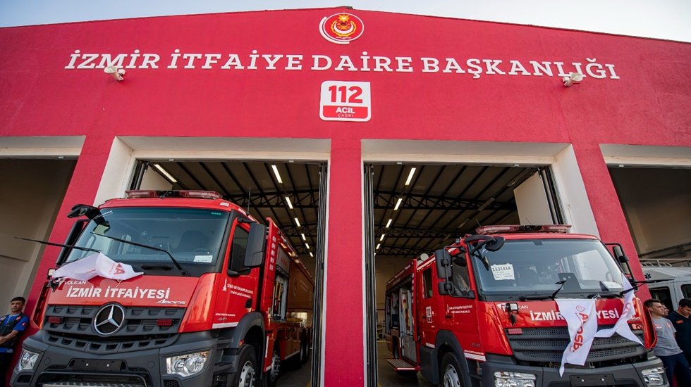 Aliağa Organize Sanayi B&ouml;lgesi İtfaiye Merkezi a&ccedil;ıldı