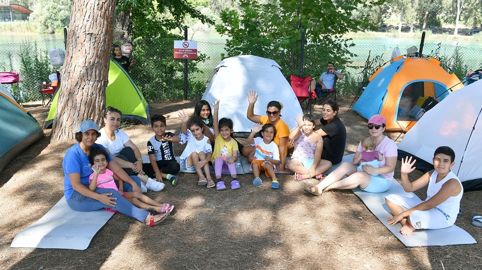 B&uuml;y&uuml;kşehir&rsquo;den ebeveyn &ccedil;ocuk &ccedil;adır kampı