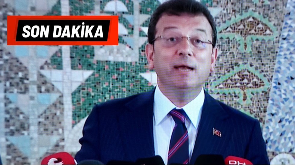 İmamoğlu: “Bu yağmur 3 yıl önce yağsaydı halen kaybolanları arıyorduk”