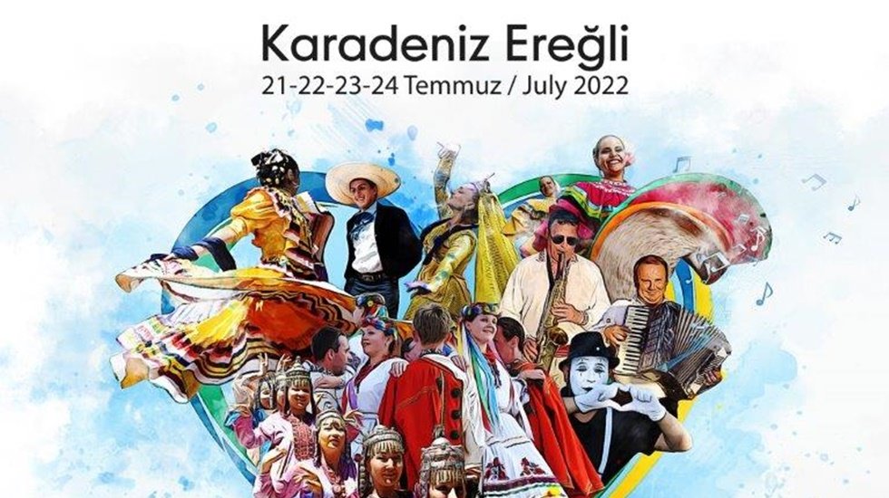 Karadeniz Ereğli 22. Uluslar arası Sevgi, Barış, Dostluk K&uuml;lt&uuml;r ve Sanat Festivali başlıyor