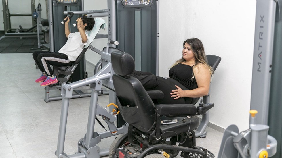 &Ouml;zel bireyler i&ccedil;in 'Engelsiz Yaşam Merkezi&rsquo;nde spor imkanı