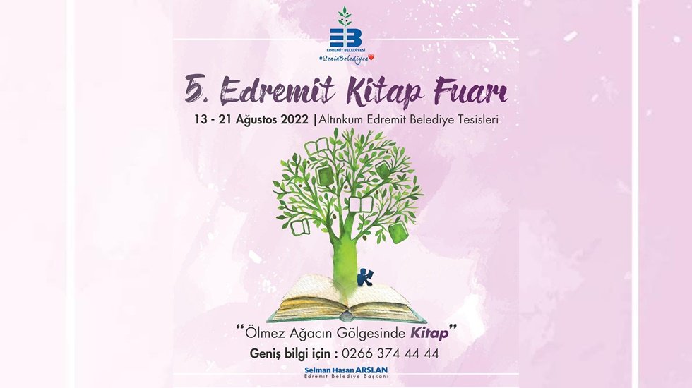5. Edremit Kitap Fuarı Cumartesi Başlıyor!