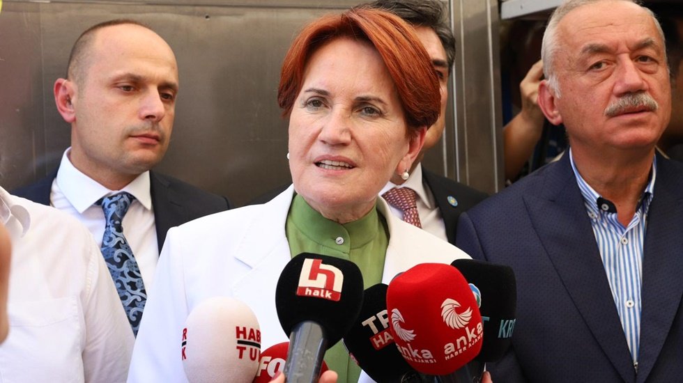 Akşener: &ldquo;Ben buradayım, buyurun namertler. Ben buradayım, buyurun. Korkaklar buyurun"