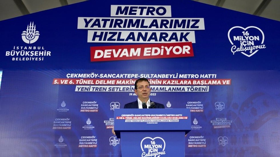 İmamoğlu'ndan 'metro projeleri durduruldu' iddialarına yanıt: “Gümbür gümbür devam edeceğiz”