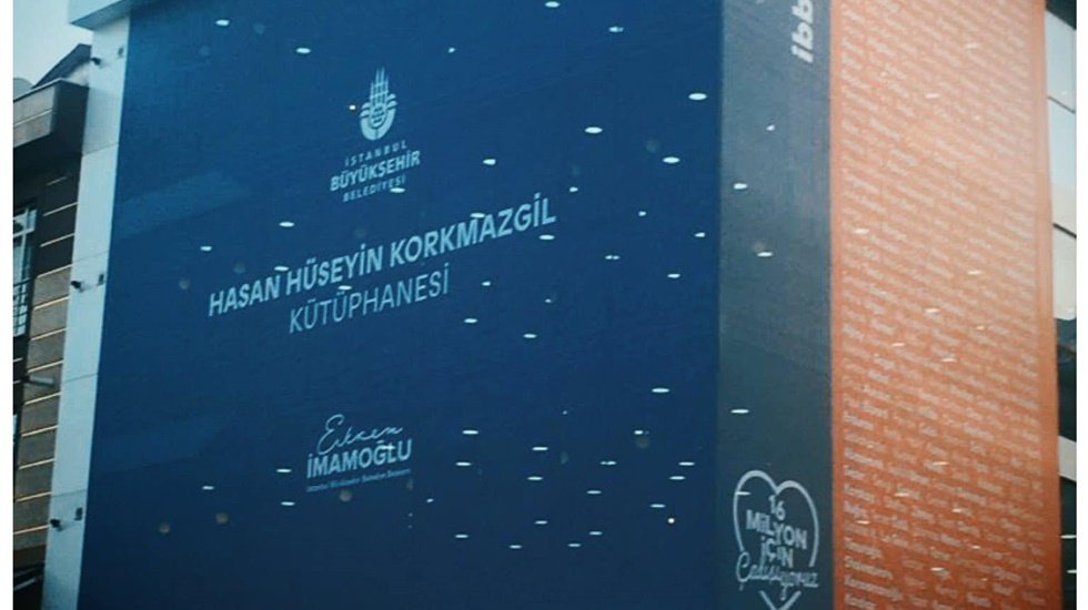 İstanbul'un yeni nesil kütüphanelerinin 20’ncisi Hasan Hüseyin Korkmazgil Kütüphanesi…