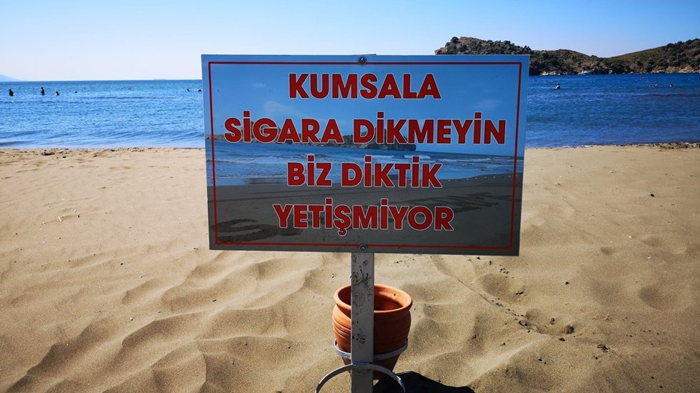 &lsquo;İzmaritsiz Ayvalık&rsquo; konulu karikat&uuml;r yarışmasına yoğun ilgi