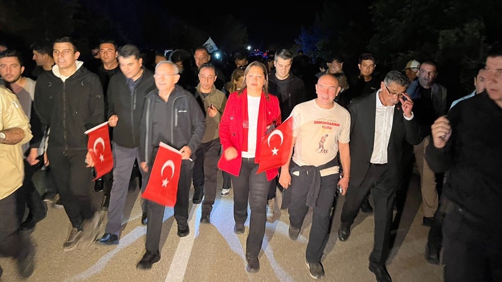Kılı&ccedil;daroğlu 14 kilometrelik Zafer ve Anma Y&uuml;r&uuml;y&uuml;ş&uuml;nde....