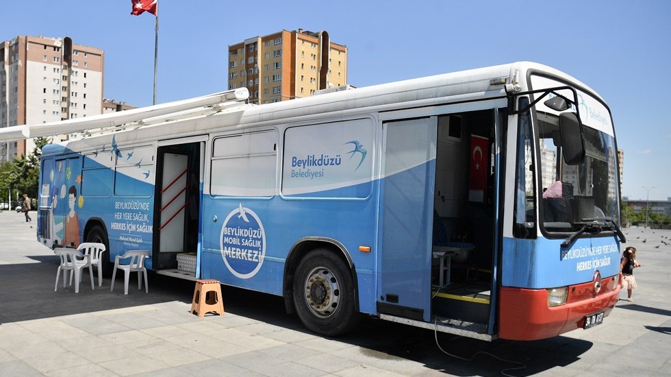 Mobil Sağlık Aracı Beylikdüzü’nde...
