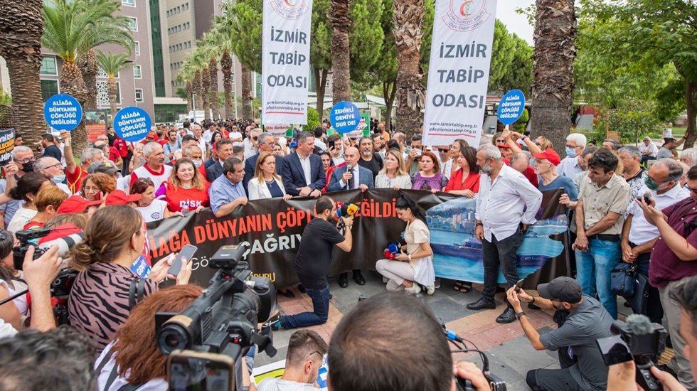 Soyer: &ldquo;Emperyalizme, faşizme İzmir ge&ccedil;it vermeyecek. Geldikleri gibi geri g&ouml;ndereceğiz&rdquo;