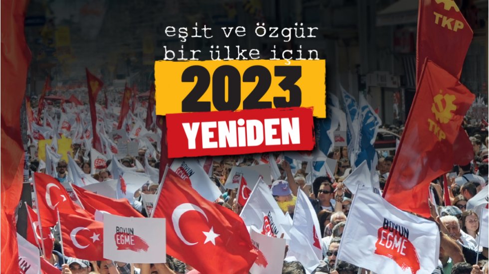 TKP&rsquo;den b&uuml;y&uuml;k &ccedil;ağrı: &ldquo;2023 Yeniden&rdquo; diyenler &uuml;&ccedil; b&uuml;y&uuml;k ilde bir araya geliyor!